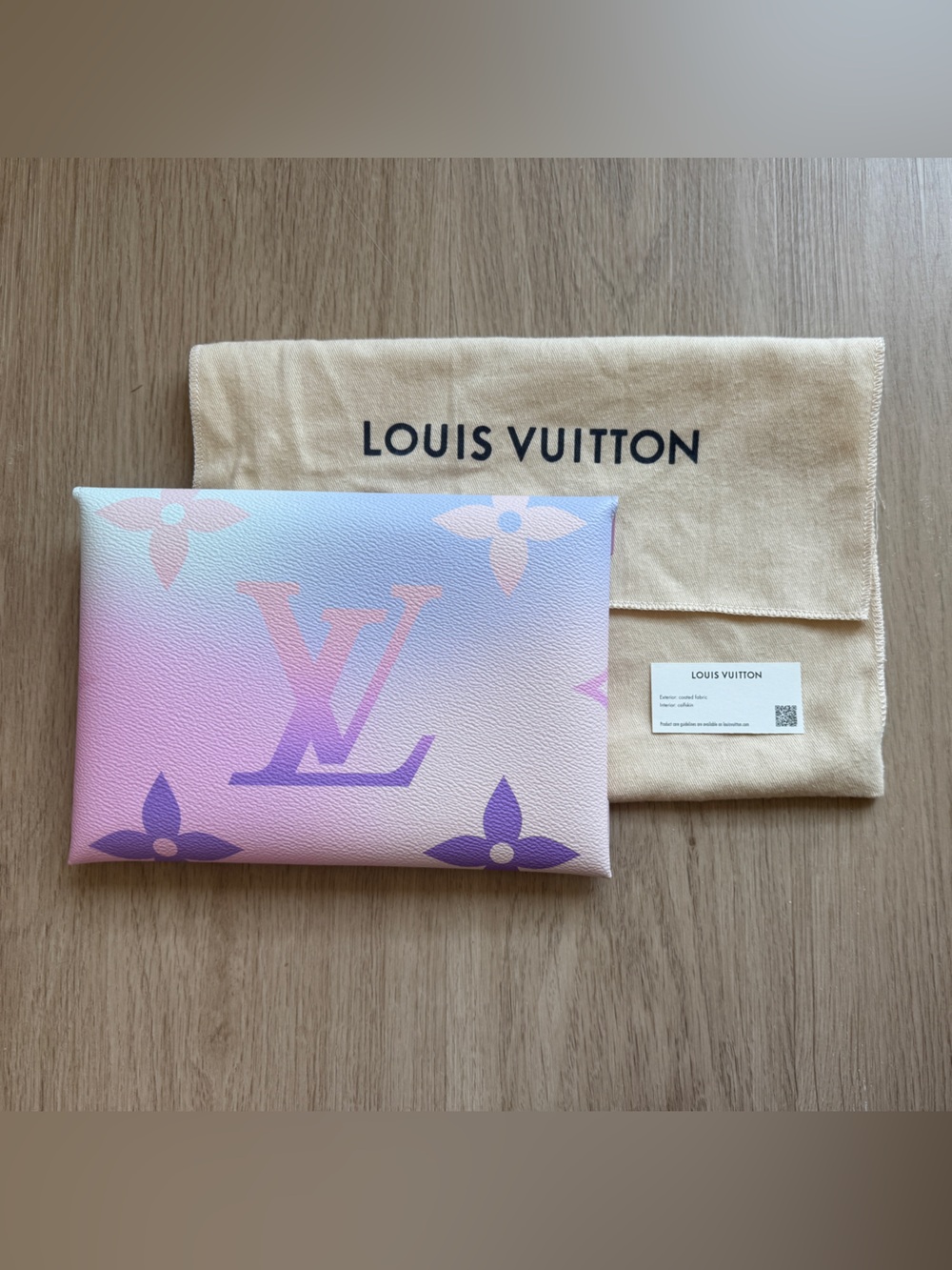 Louis Vuitton  Monogram Large Kirigami pochette sunrise pastel